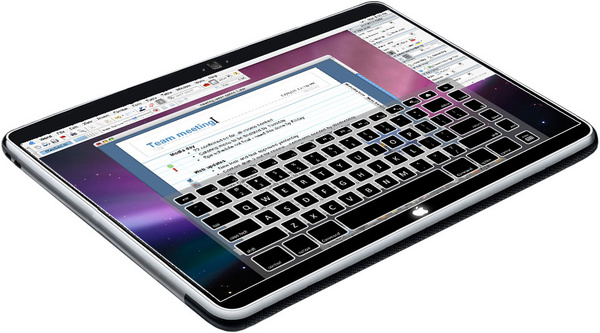 Apple tablet bo izgledal najbrž približno takole / vir: softpedia.com