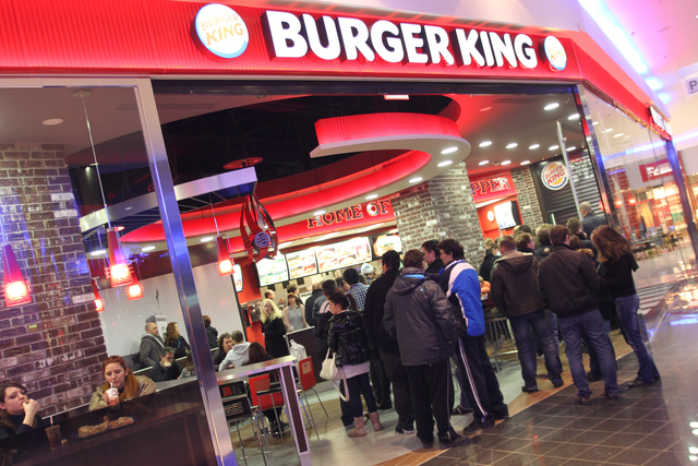 Otvoritev Burger Kinga v Ljubljani