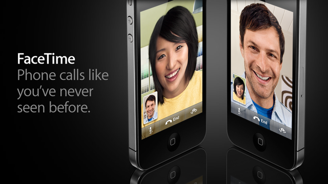 FaceTime v novem iPhone 4 / vir: Apple.com