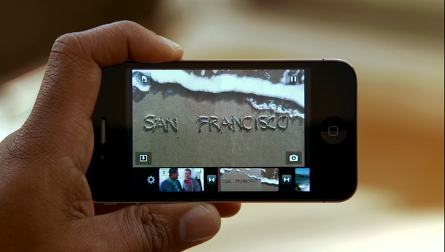 Urejanje HD videa kar s pomočjo iMovie za iPhone 4 / vir: Apple.com