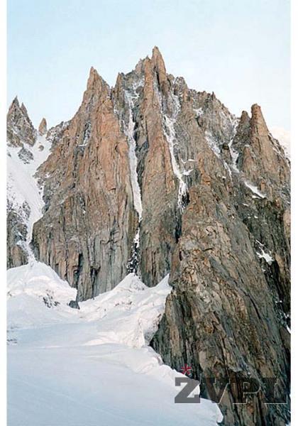 Mont Blanc du Tacul - smer Gervasutti Pillar