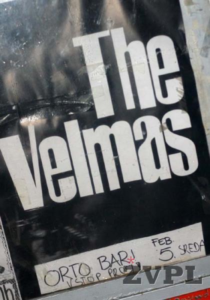 Velmas plakat z brezplacnim vstopom