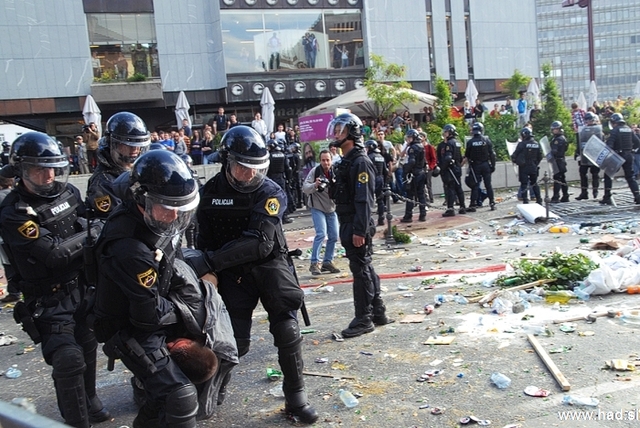 Študentske (in dijaške) demonstracije v Ljubljani, 19.5.2010