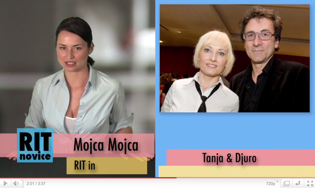 Mojca Mojca v RIT in / vir: RiT