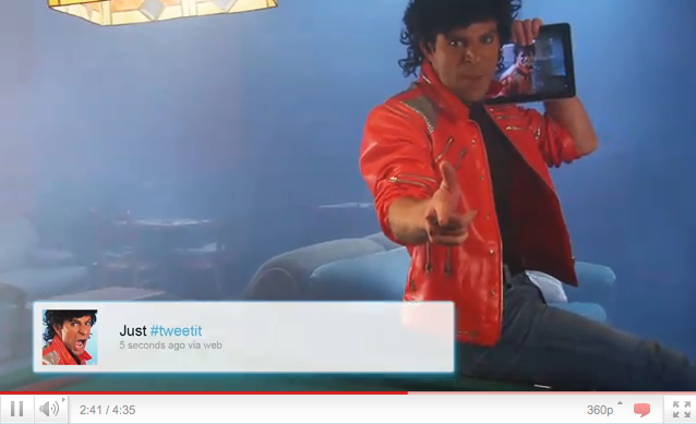 Tweet it - tviteraška priredba Beat It Michaela Jacksona