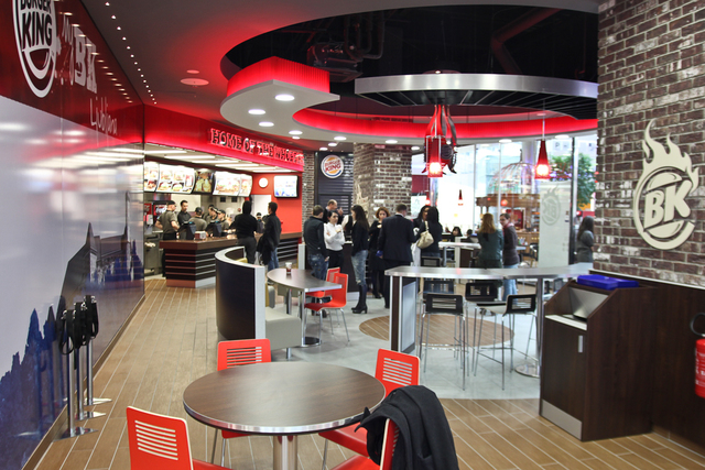 Burger King v Ljubljani od 10. marca 2011 (v prvem nadstropju Cityparka)