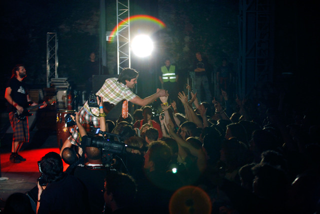Elvis Jackson napolnili Križanke na zaključnem koncertu turneje Against The Gravity, 19. maj 2011