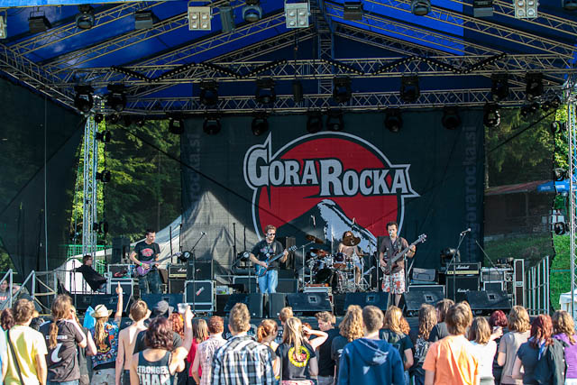 After Burn na festivalu Gora Rocka 2012