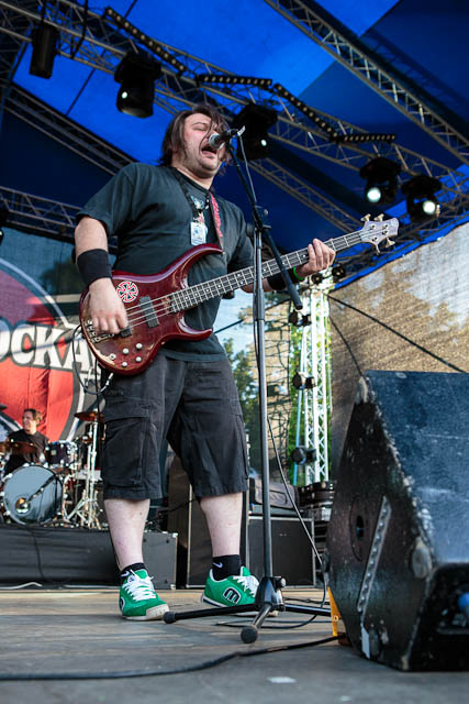 Backstage na festivalu Gora Rocka 2012