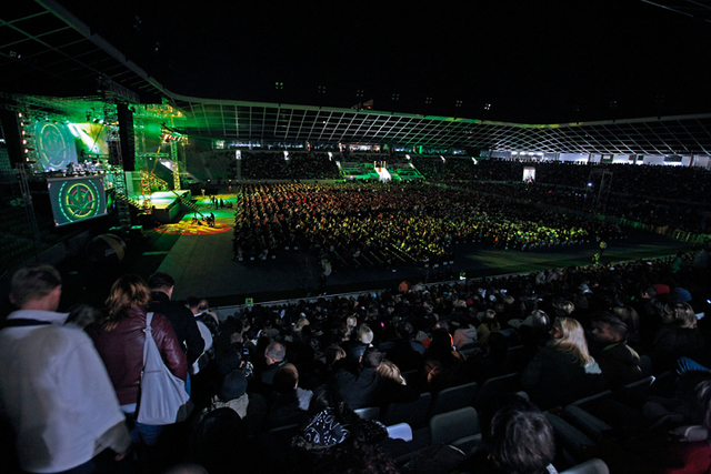 Notpadu lajv?! na stadionu Stožice, 20. september 2010