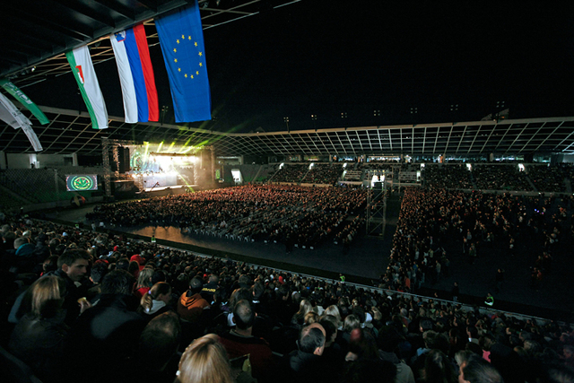 Notpadu lajv?! na stadionu Stožice, 20. september 2010