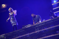 Red (x-mas) party: David Guetta, Afrojack in Paris Hilton v Stožicah - thumbnail