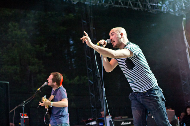 Adam v nedeljo na festivalu Rock Otočec 2011