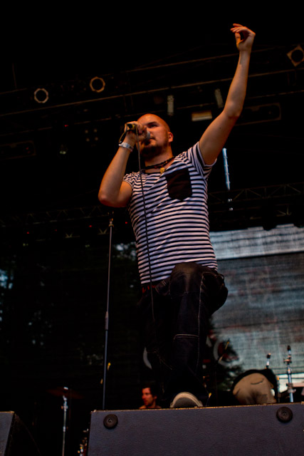 Adam v nedeljo na festivalu Rock Otočec 2011