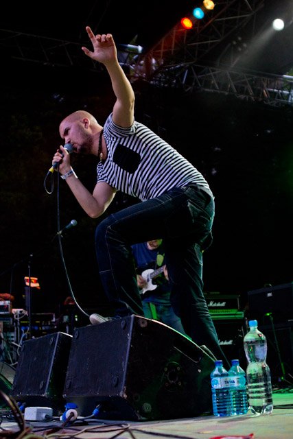 Adam v nedeljo na festivalu Rock Otočec 2011