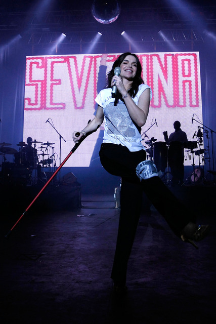 Severina 21.5.2010 navdušila Križanke