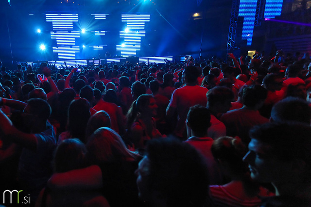 Tiësto na tretjem Red Partyu (v Areni Stožice)