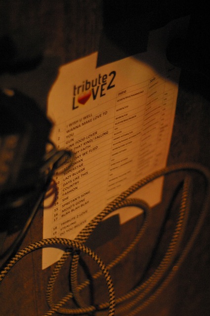Tribute 2 Love - The Bootleg - set lista