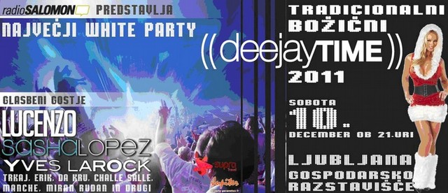 16. Božični DeeJay Time se bo 10. decembra zgodil na Gospodarskem razstavišču