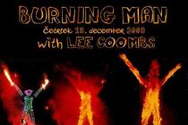 Burning Man with Lee Coombs plakat - thumbnail