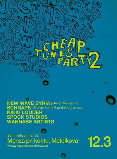 Cheap Tunes Festival plakat