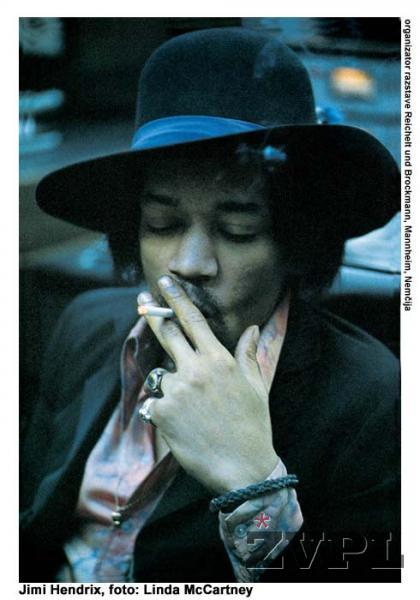 Jimi Hendrix, foto: Linda McCartney