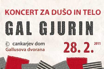 Gal Gjurin bo predstavil album Duša in telo 28. februarja v Cankarjevem domu - thumbnail