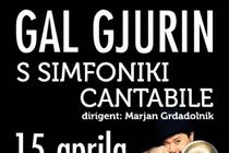 Gal Gjurin - s simfoničnim Orkestrom Cantabile 15. aprila 2013 v Gallusovi dvorani CD - thumbnail