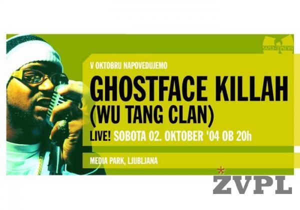 Ghostface Killah (Wu-Tang Clan) v Ljubljani