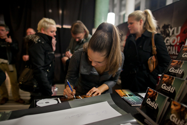 Gušti, Ema Gargo in bend v Kinu Šiška predstavili album Naša stvar