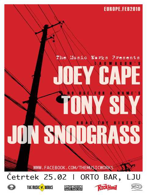 Joey Cape, Tony Sly in Jon Snodgrass v Ortu