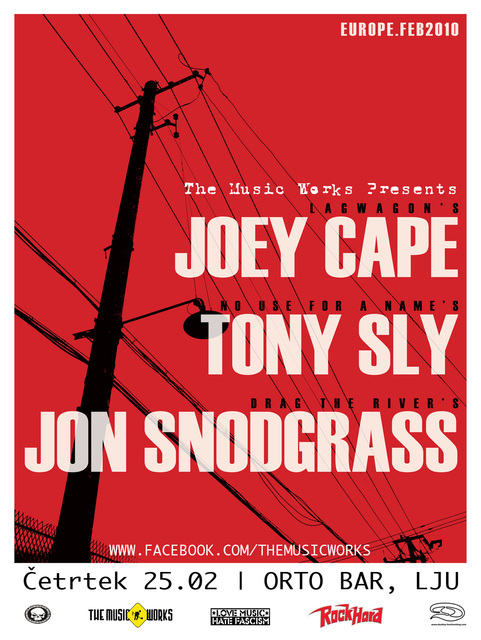 Joey Cape, Tony Sly in Jon Snodgrass v Ortu