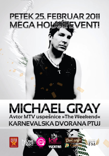 Michael Gray v Karnevalski dvorani na Ptuju - 25. februar 2011