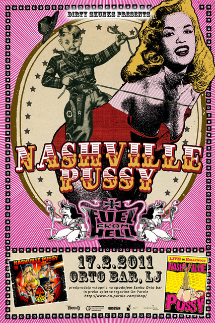 Nashville Pussy / Fuel From Hell v Orto baru