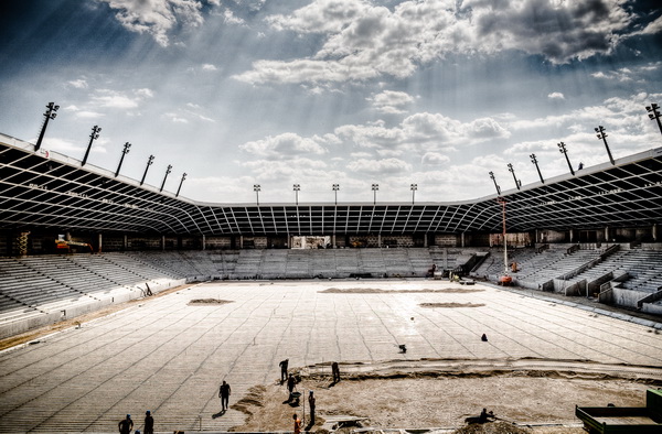 Notpadu lajv - Lado Bizovičar in Jurij Zrnec na novem stadionu Stožce - 18.09.2010