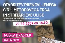 Otvoritev Ciril Metodovega trga in Stritarjeve ulice - thumbnail