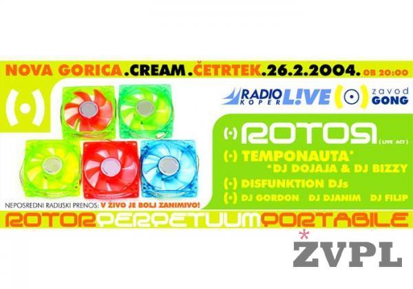 Rotor live v Creamu