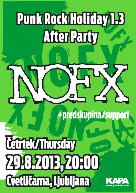 NOFX v Ljubljani