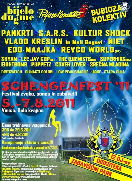 Schengenfest 2011 - festival zvoka, sonca in zabave
