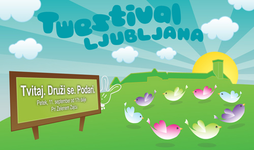 Twestival Ljubljana - Twitaj, druži se, podari!