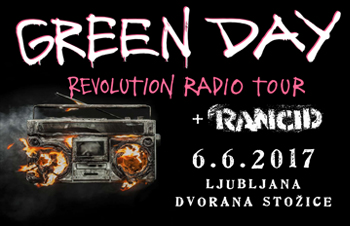 Koncert leta - Green Day in Rancid