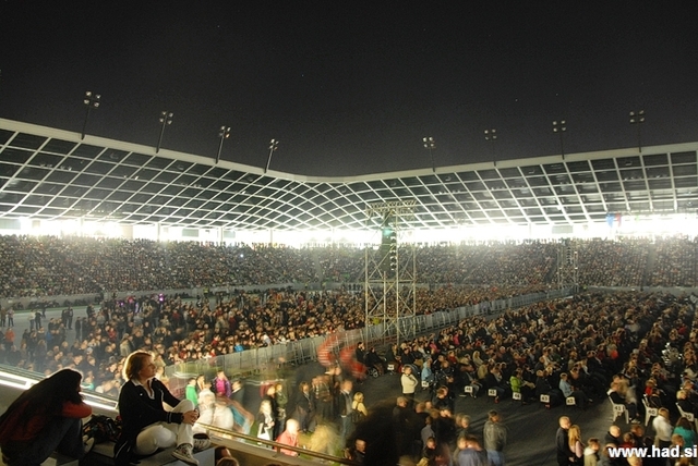 Notpadu lajv?! na polnem stadionu Stožice, 20. september 2010