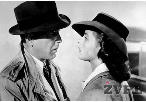 Casablanca - Humprey Bogard in Ingrid Bergman