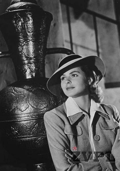Casablanca - Ingrid Bergman kot Ilsa Lund