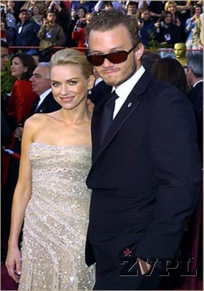 zaljubljena Naomi Watts in Heath Ledger