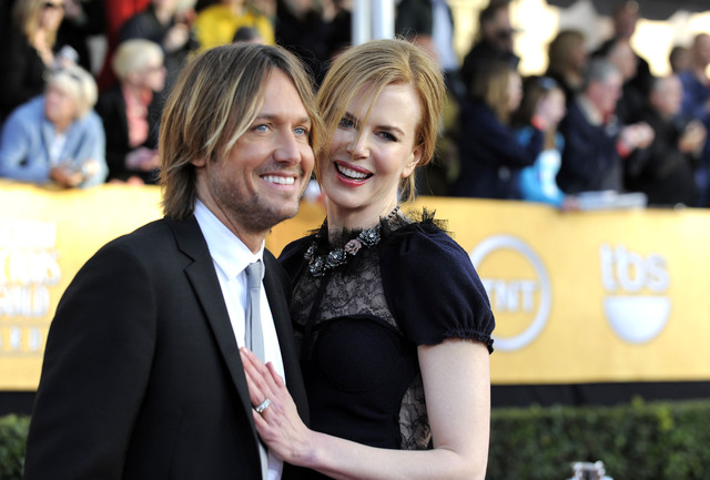 Keith Urban in Nicole Kidman na 17. SAG Awards