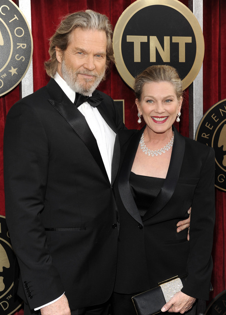 Jeff Bridges z ženo na 17. SAG Awards