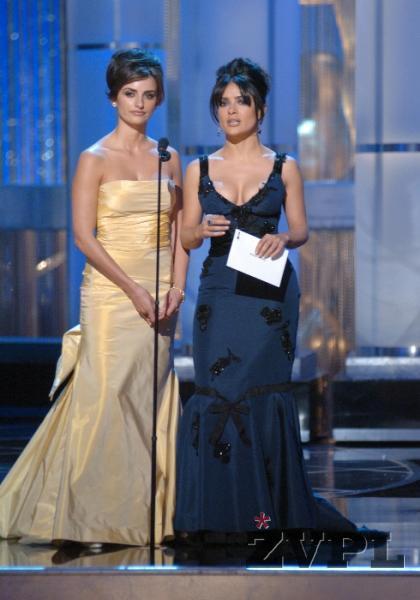 latino lepotici Penelope Cruz in Salma Hayek (foto (C) AMPAS)