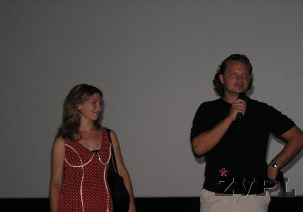 Sabina Kogovsek (veterinarka Liza) in Jure Zrnec (Garfield)
