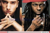 Eminem in Lil Wayne - Drop The World / vir: YouTube - thumbnail